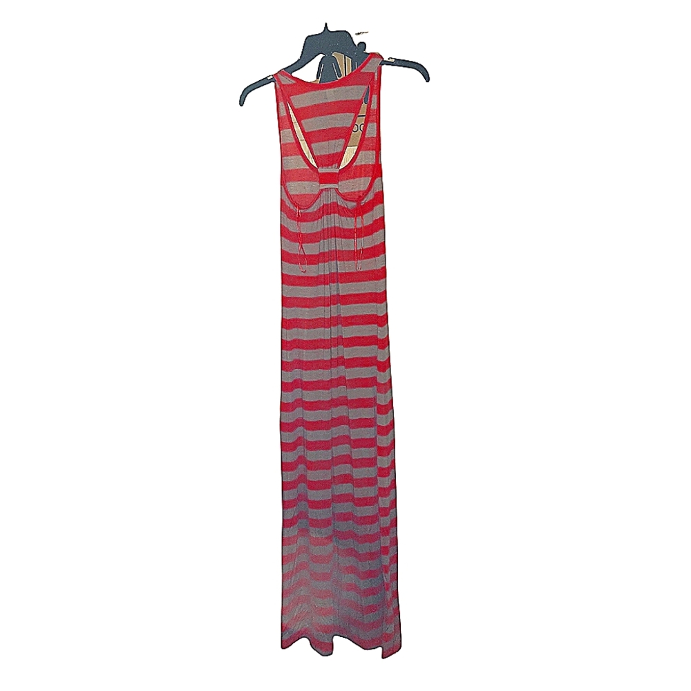 Striped Tank Top Maxi Dress